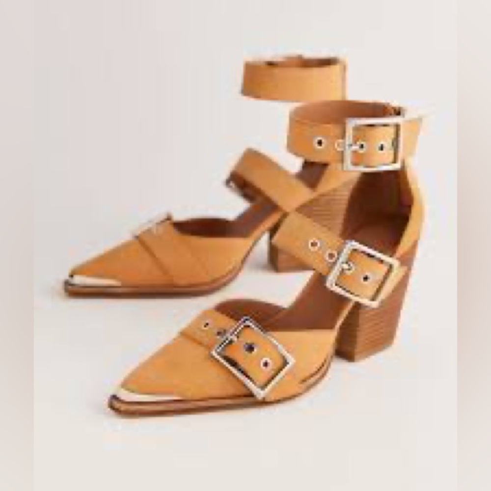 Free People x Jeffrey Campbell Hendrix Heels sz 6